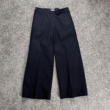 Jigsaw Compact Crepe Zip Trousers Size 10UK 6US M W26 L28 Cotton Casual Carrier