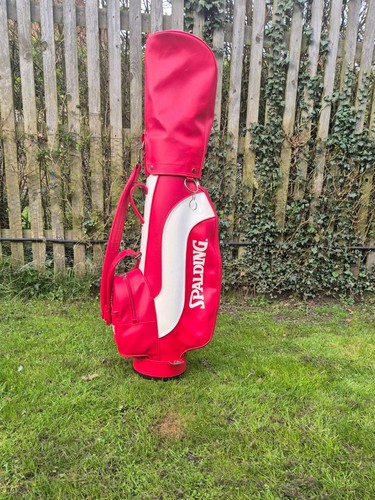 Vintage spalding golf - golf, red