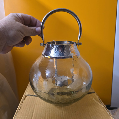 Clear glass lanterns - clear,