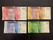 Rare Government Of Gibraltar "Elizabeth II" Pounds Banknote Set LOT: 0211-954