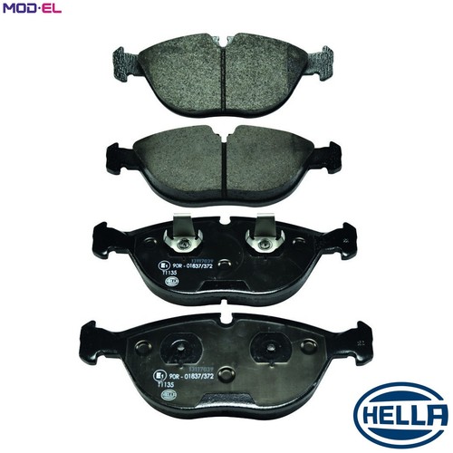 Brake pad set disc - brake,