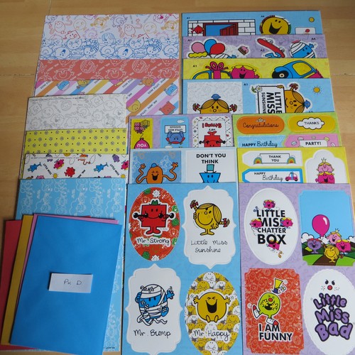 Men little miss - card, making