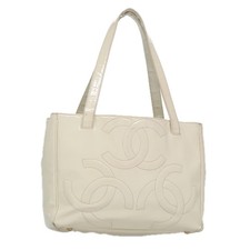 CHANEL Triple Coco Tote Bag