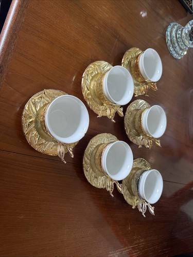Vintage brass cup turkish - vintage,