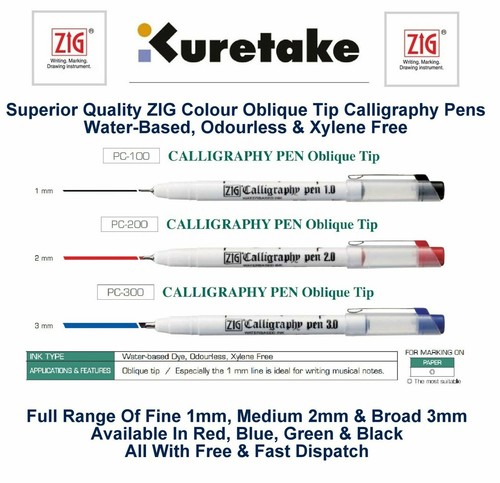 Zig kuretake calligraphy - kuretake, pen