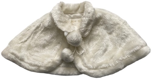 Girl faux fur capes - capes, warm