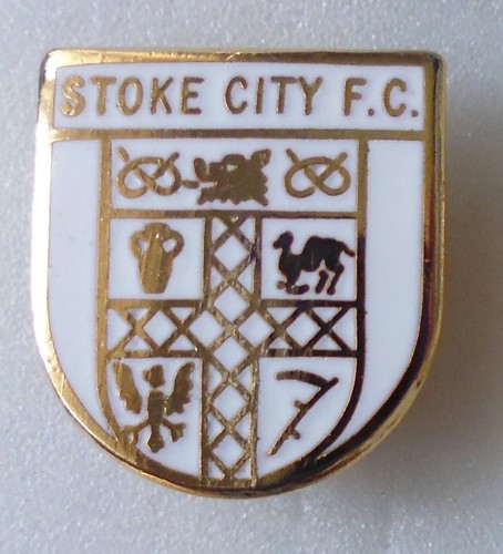 Stoke city football - football, pin