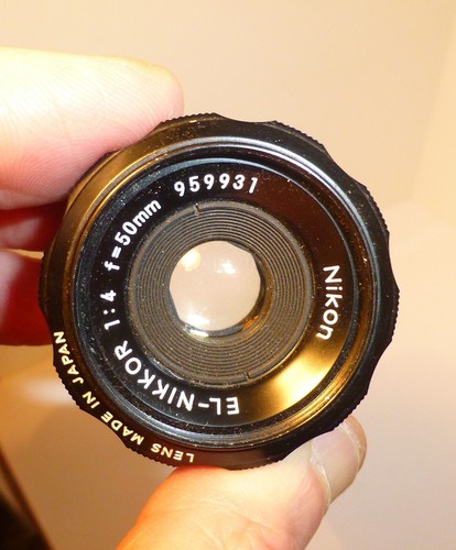 Nikon nikkor 50mm - el, f4
