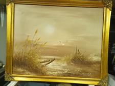 Original oil canvas - original, on