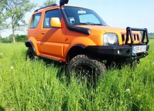 SUZUKI JIMNY  FRONT STEEL BUMPER with WINCH PLATE