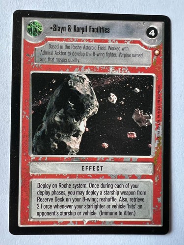 Star wars ccg slayn - ccg, korpil