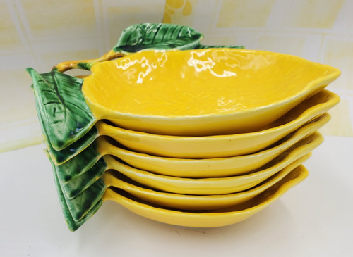 Set six secla majolica - set,
