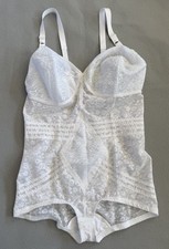 White Rago Lace Body Briefer