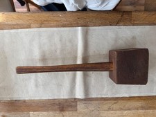 vintage 17” Carpenter's Wooden Mallet