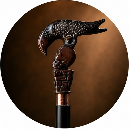 Hand carved eagle - hand,