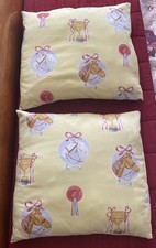 Laura Ashley Toile De Jouy Horses" Scatter Cushions X 2