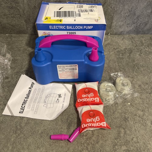 Electric balloon inflator - balloon, pump