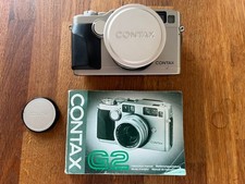 Contax G2 - Green label with Zeiss 45mm lens