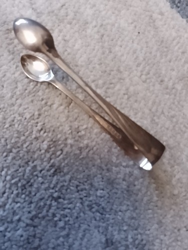Sugar tongs epns w - sugar, l&w
