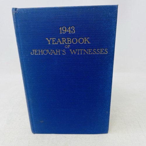 1943 yearbook jehovah - yearbook, jehovah's