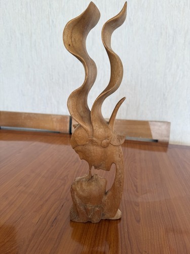 Wooden sculpture - wooden,