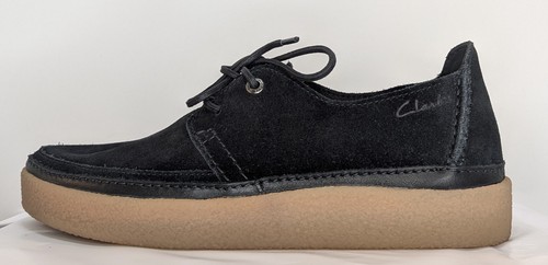 Clarks oakpark lace mens black - lace,