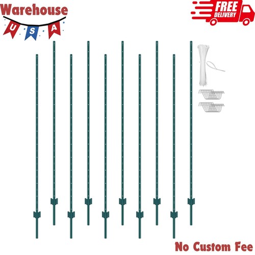 Foot fence post 10pack - 7-foot,