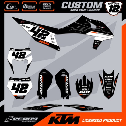 Ktm motocross graphics - motocross, custom