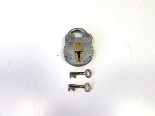 Lever galvanised brass - 4,