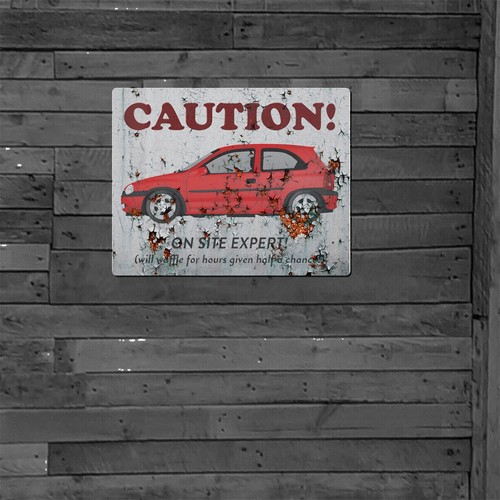 Man cave metal sign - pub, disco