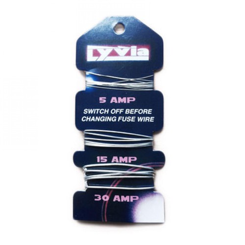 Amp fuse wire on - amp, card