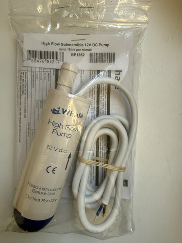 12v high flow whale - flow,