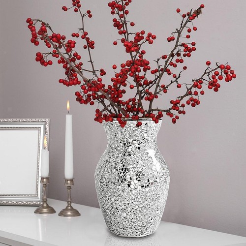 Creative mosaic glass vase - creative,