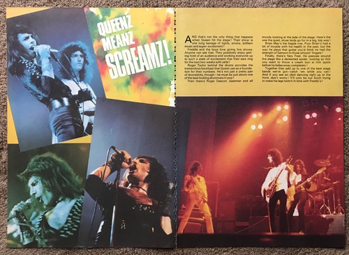 Queen 1976 page uk music - queen, 2-page