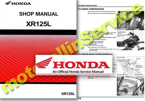 Honda xr125 service - xr125,