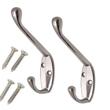 4 x Polished Chrome Metal