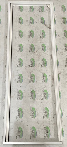 Caravan entrance door - caravan,
