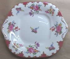 AYNSLEY CHINA WILTON PINK CAKE