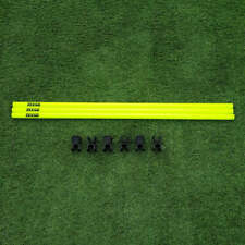 ZEEGO Portable Agility Hurdle Pole Clips - Football Training Arc Pole Set