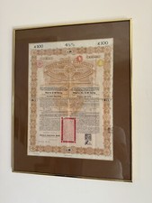 100 Pound Denominated Bond of