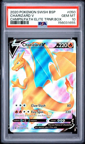 Pokemon charizard champion s - v, champion's