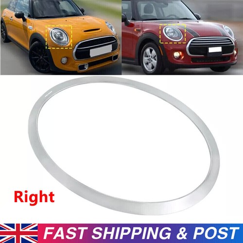 Right chrome sliver headlight - right,