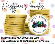 PERSONALISED CHOCOLATE COINS