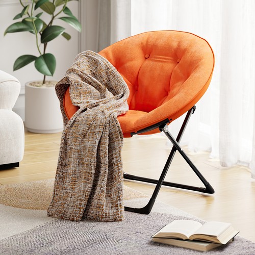 Folding saucer chair oversized - saucer,