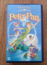 Peter Pan VHS Video Cassette