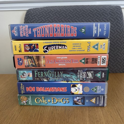 Children vhs tape bundle - children’s,