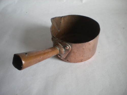 Vintage french copper sugar - copper,