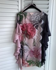 TED BAKER FLORAL RUFFLED