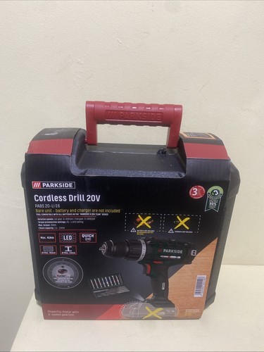 Parkside 20v cordless drill - cordless,