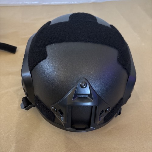 Fast black tactical helmet - black,